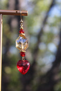 Queen Heart (Single Earring)