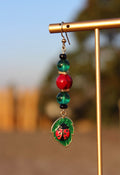 Lady Bug Leaf (Single Earring)